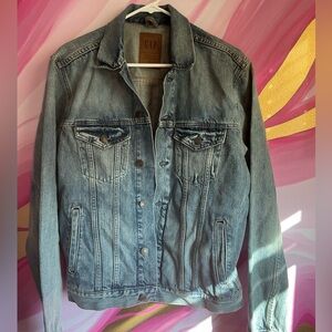 GAP Women's Casual Relaxed Fit  Blue Jean Jacket